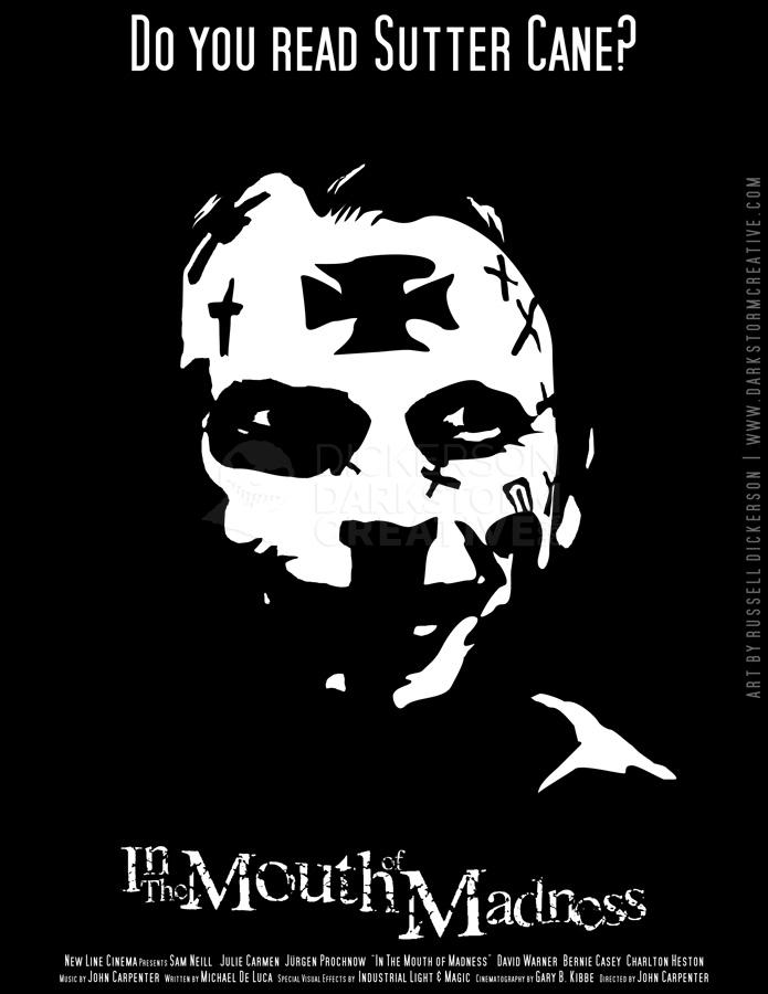 Film Poster Design: In the Mouth of Madness Film Poster Design: In the Mouth of Madness