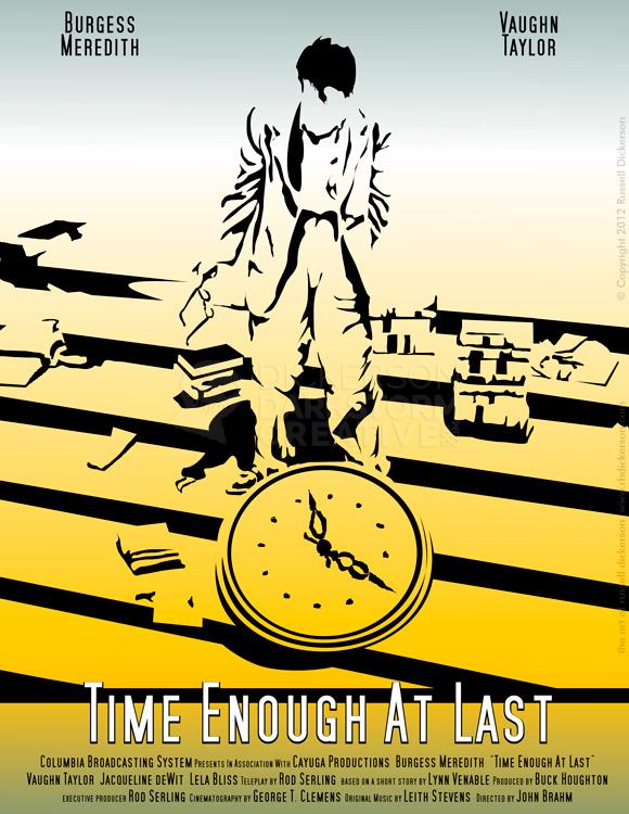 Film Poster Design: Time Enough At Last Film Poster Design: Time Enough At Last