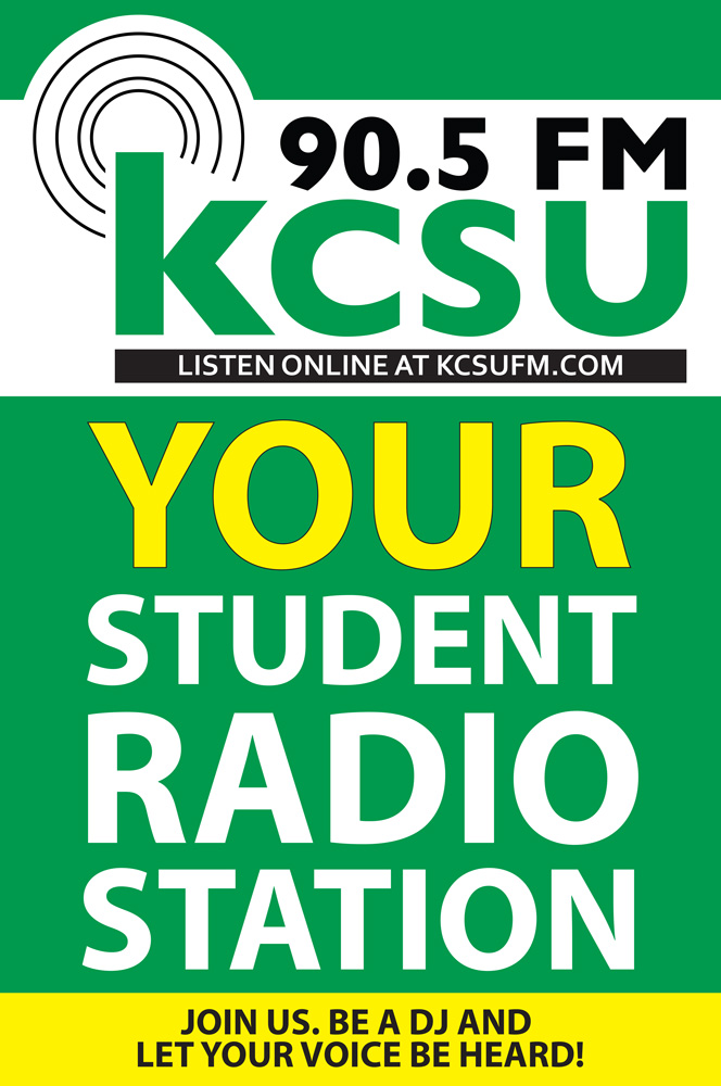 Signage: KCSU Promotional Sign