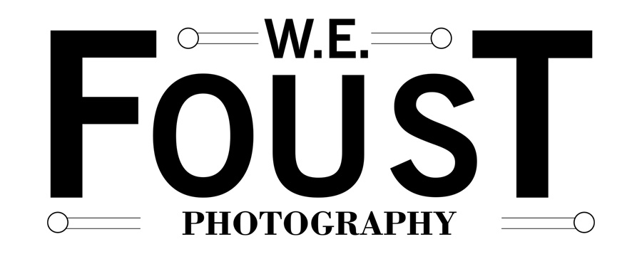 Logo Design: W.E. Foust Photography