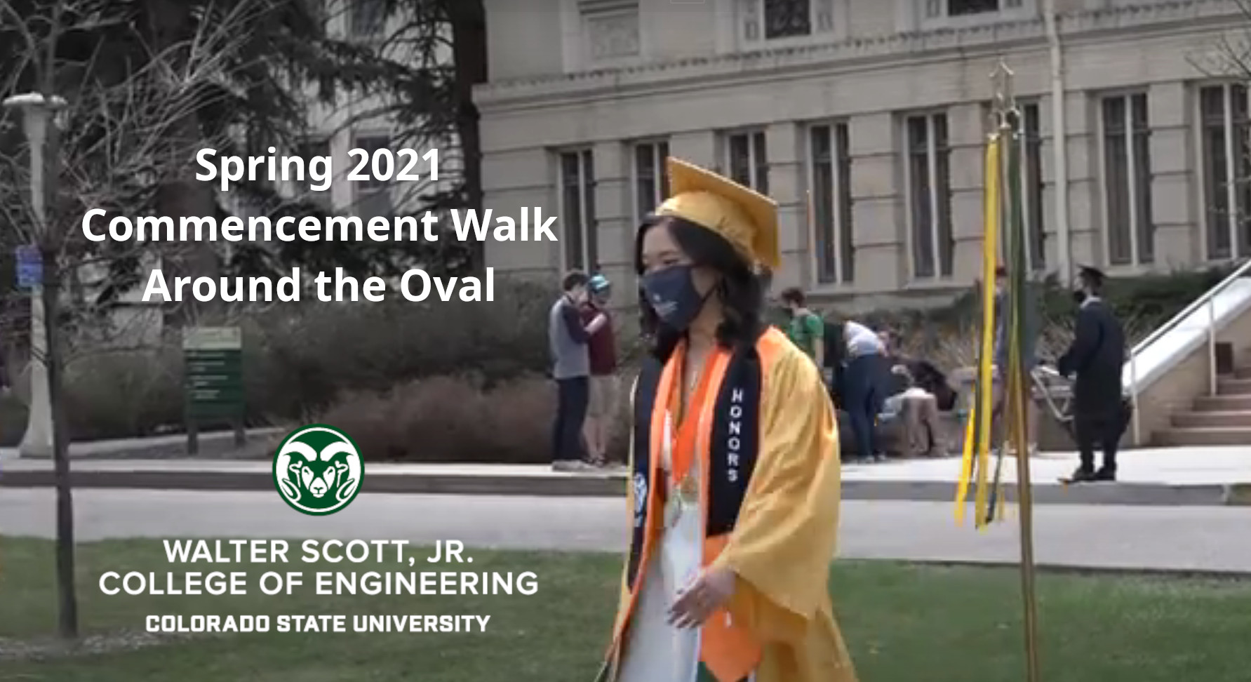 Video: Spring 2021 Commencement Around the Oval Video: Spring 2021 Commencement Around the Oval